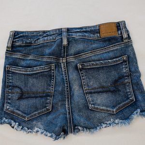 American Eagle denim jean shorts size 6
